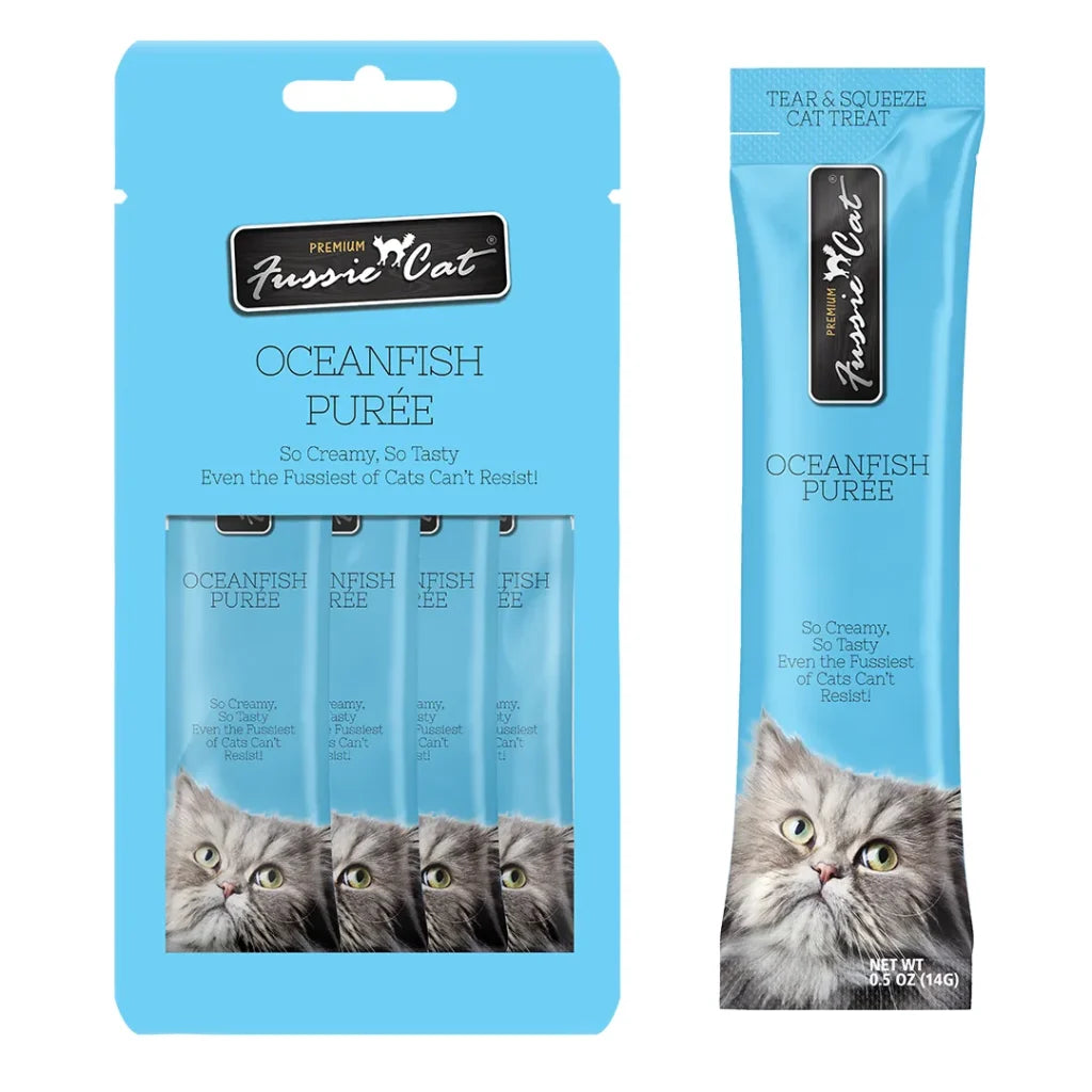 Fussie Cat Tuna With Ocean Fish Tubes 2 oz
