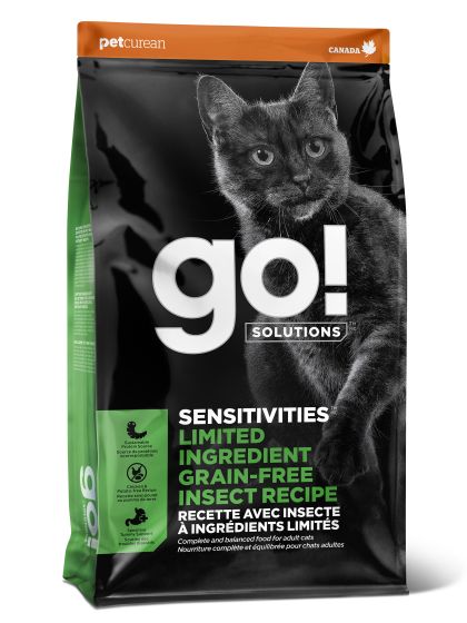 Go! for Cats - Sensitivities Grain-Free Insect 3lb (special order)