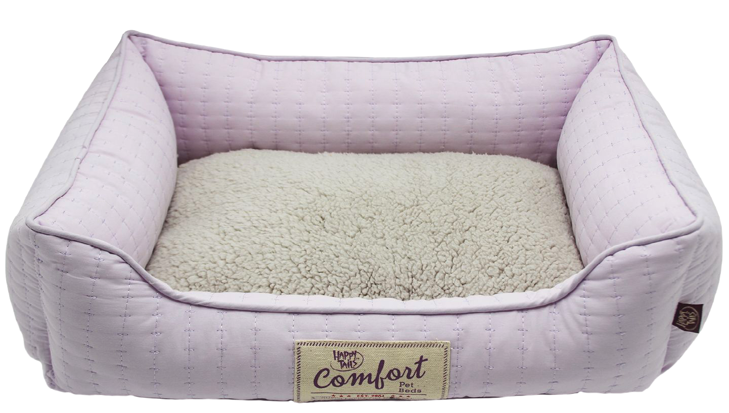 Country Quilted Cuddler Bed Violet