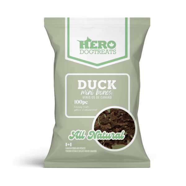 Hero Dog Treats - Dehydrated Duck Mini Bones