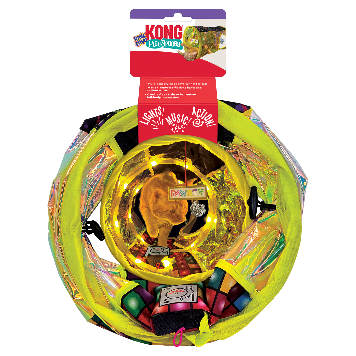 Kong For Cats - Play Spaces Rave Cave