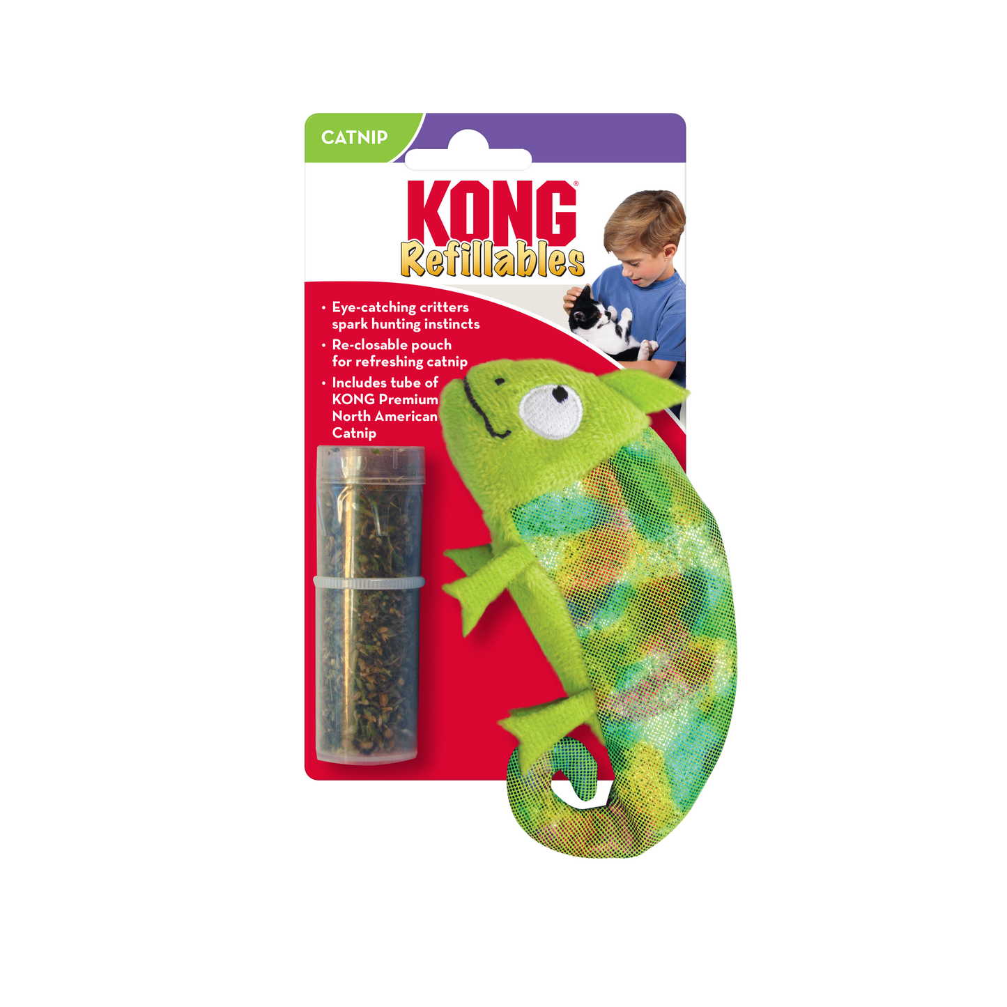 Kong Cat Refillables Chameleon