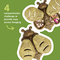 Living World Bee Feeder Brown