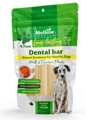 Mellow Premium Dental Bar Milk & Tumeric 190g