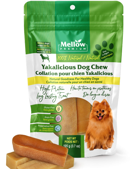 Mellow Premium Yak Chew Small 3pk (105g)