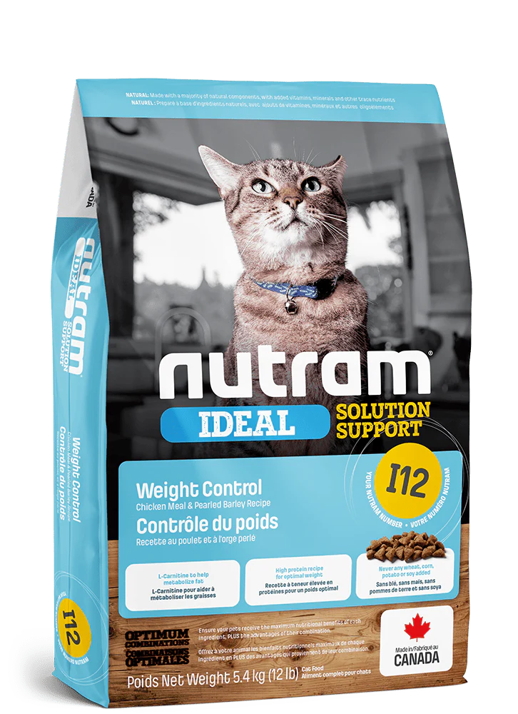 Nutram for Cats - I12 Weight Control 4.4lbs