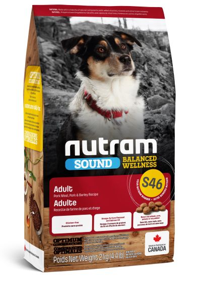 Nutram S46 Adult Pork 2kg