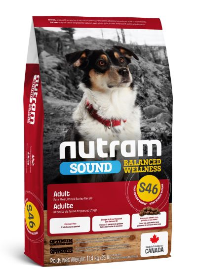 Nutram S46 Adult Pork 11.2kg