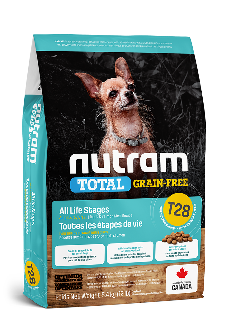 Nutram T28 Grain-Free Small Breed Trout 2kg (special order)