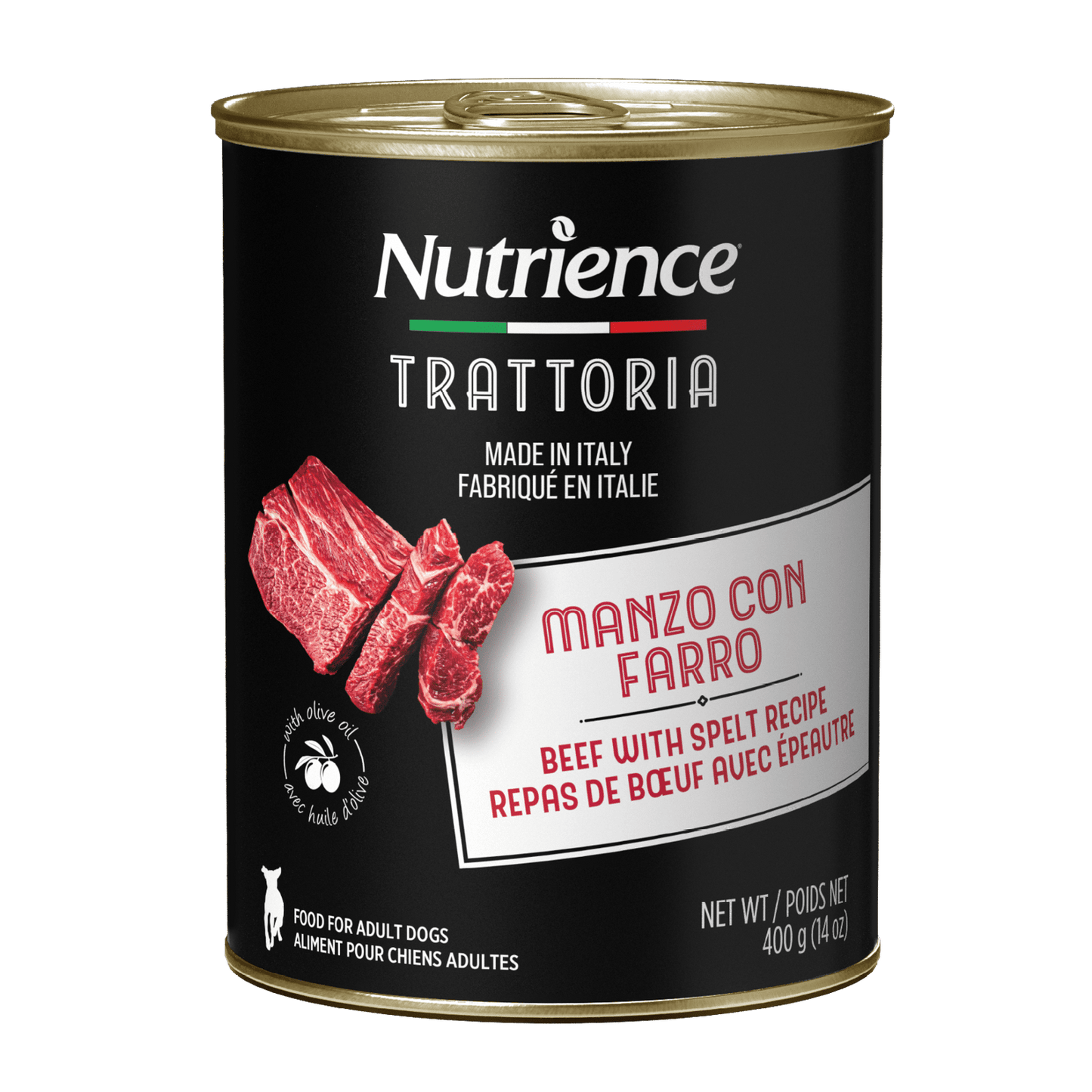Nutrience Trattoria Beef With Spelt 400g