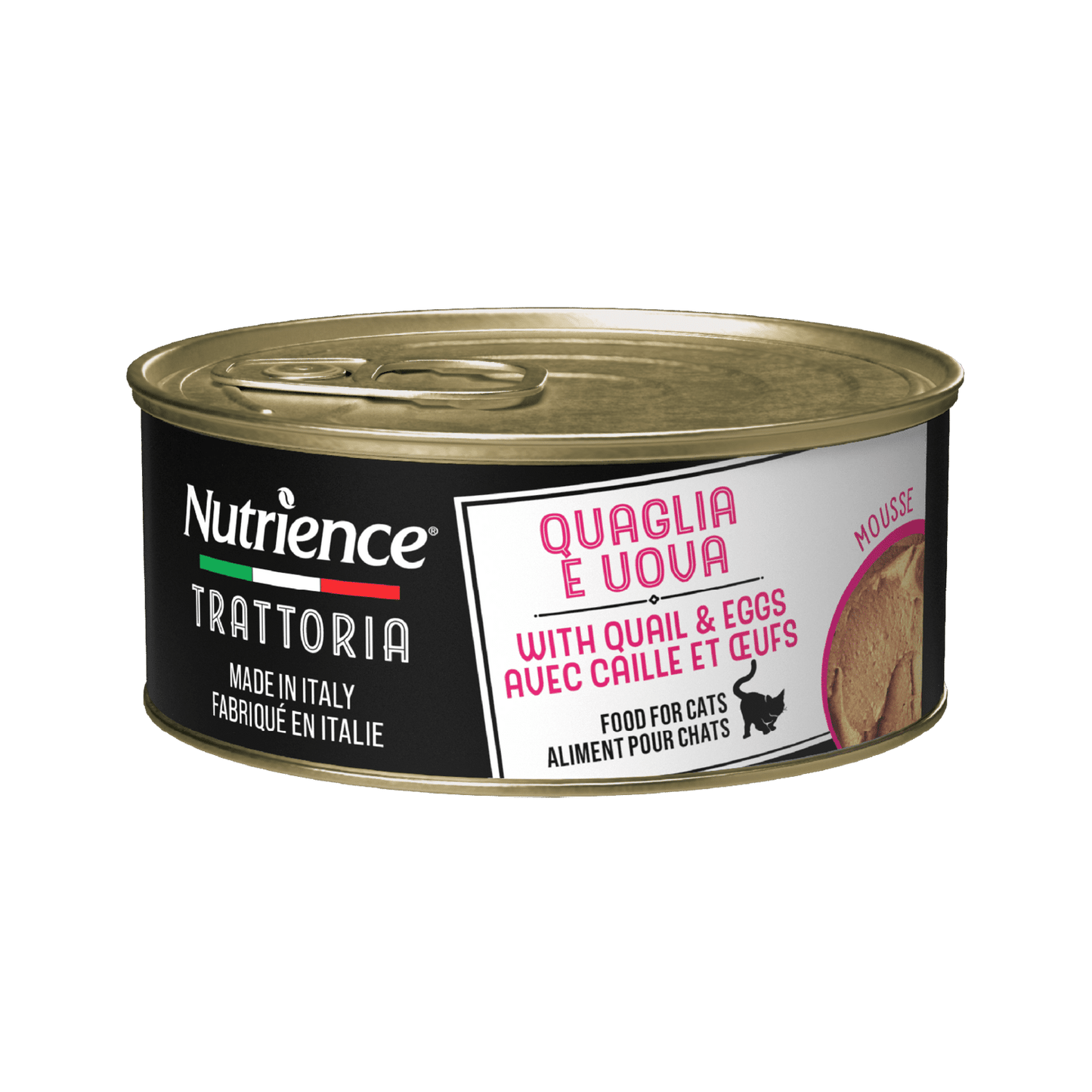 Nutrience Trattoria For Cats - Quail & Egg Mousse 85g