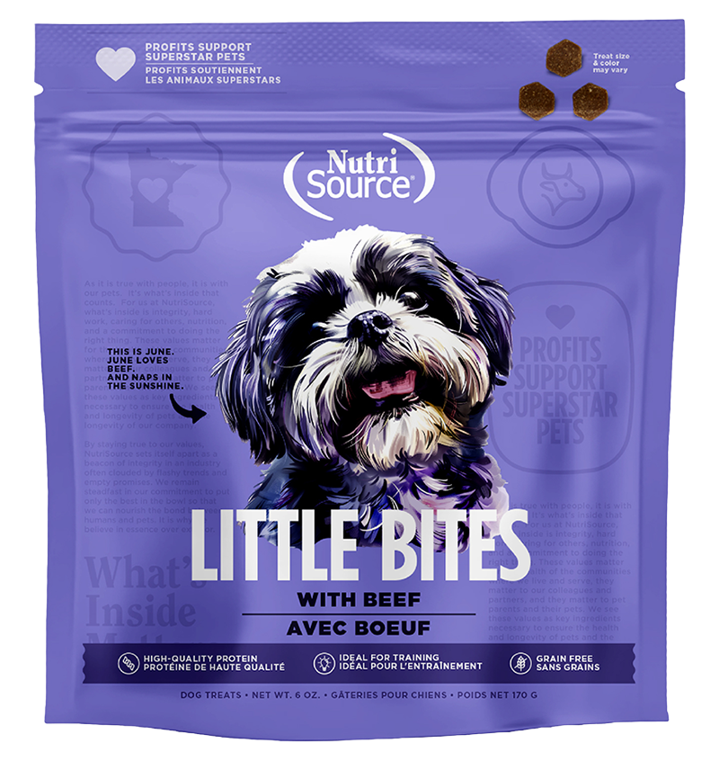 Nutrisource Little Bites Beef 170g