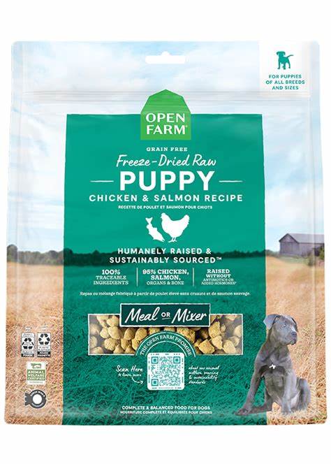 Open Farm Freeze-Dried Patties - Puppy 297g