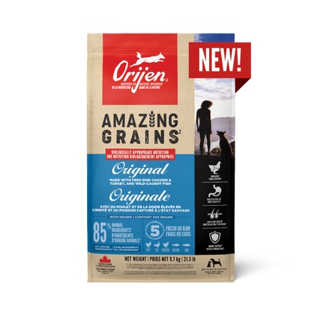 Orijen Amazing Grains Original Dog 9.7kg
