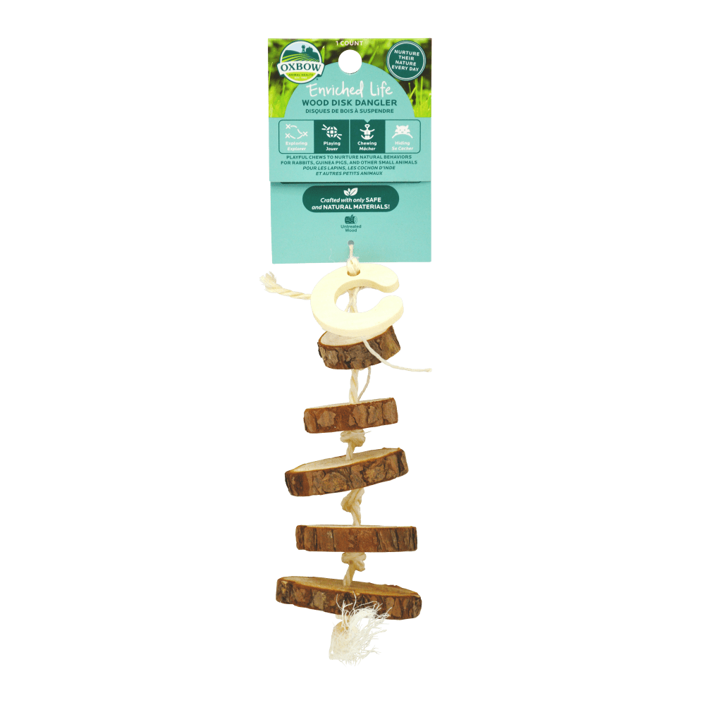 OXBOW ENRICHED LIFE WOOD DISK DANGLER