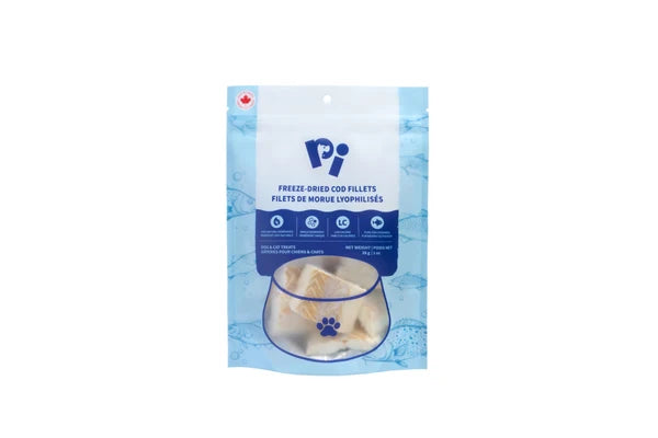 Pi Freeze-Dried Cod Fillets 1oz