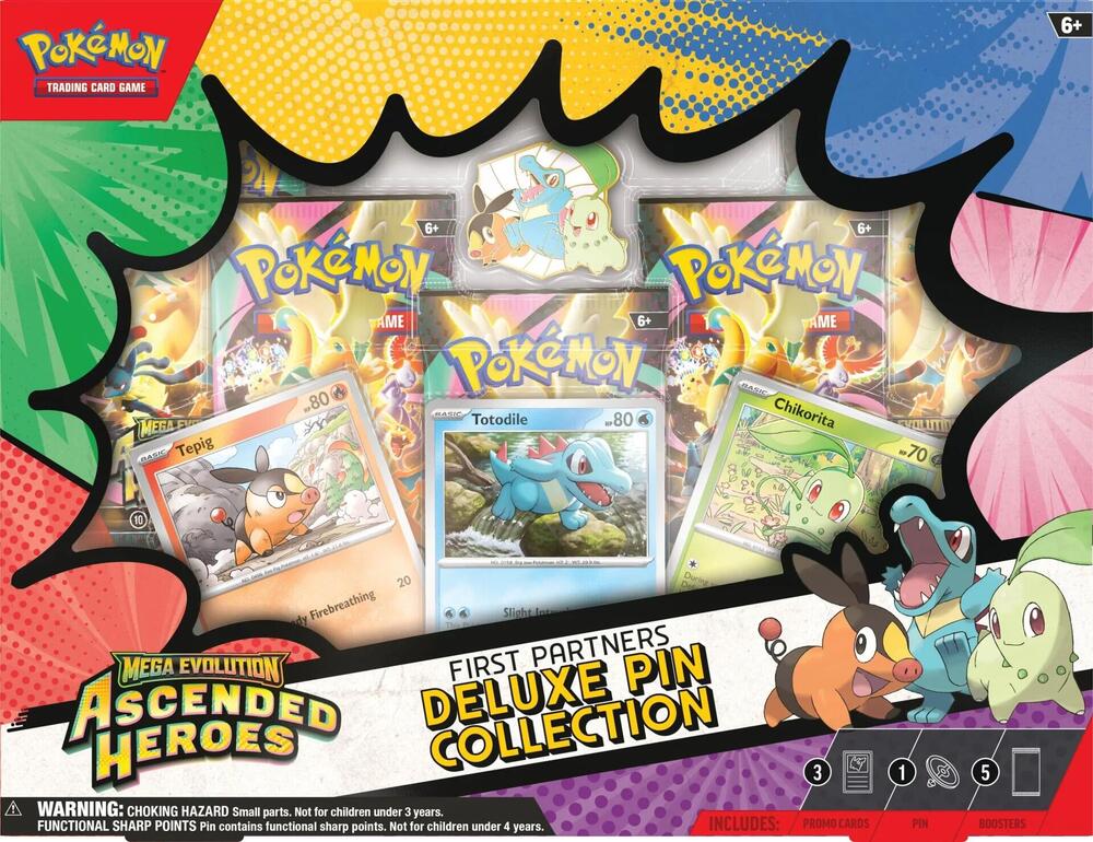 Pokemon Deluxe Pin Collection - Ascended Heroes