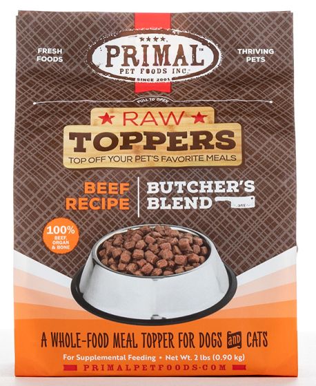 Primal Butcher's Blend Topper - Beef 2lb