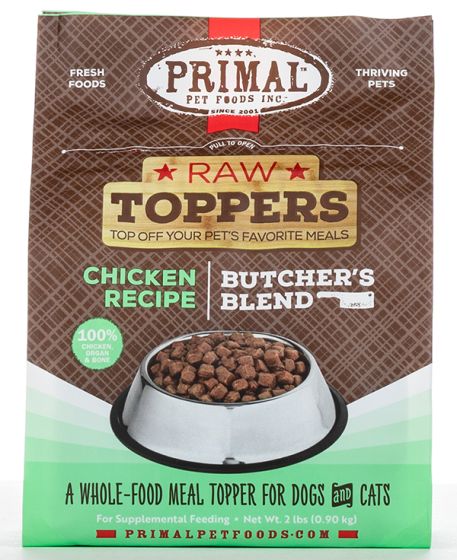 Primal Butcher's Blend Topper - Chicken 2lb