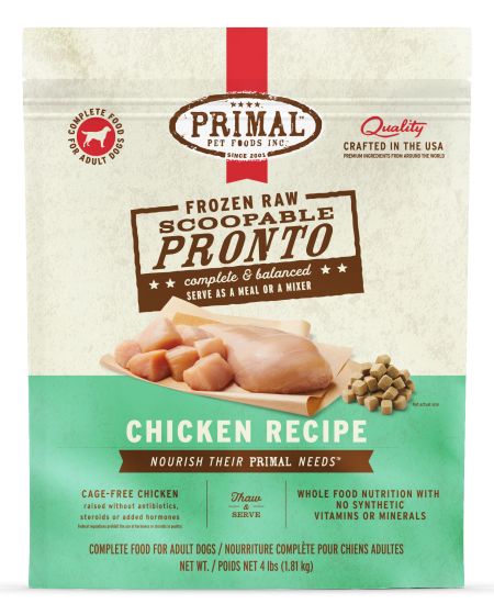 Primal Pronto Raw - Chicken 4lb