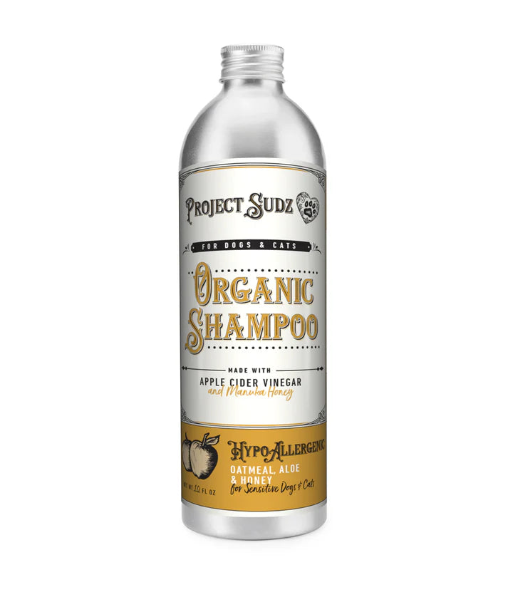 Project Sudz Hypo-allergenic Pet Shampoo with Oatmeal & Honey 296ml