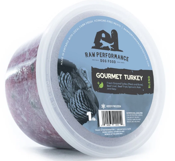 Raw Performance Gourmet Turkey 1lb