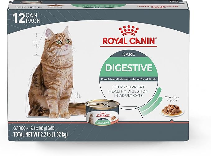 Royal Canin Cat Digestive 3 oz Can 12 Pack