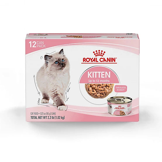 Royal Canin Cat Kitten 3 oz Can 12 Pack