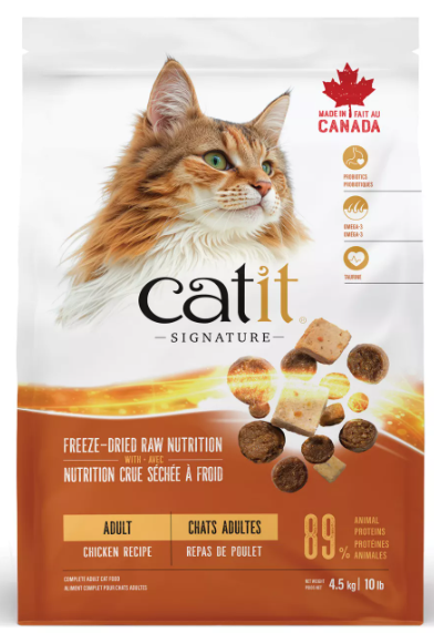 Catit Signature Freeze-Dried Raw Nutrition - Chicken 4.5kg