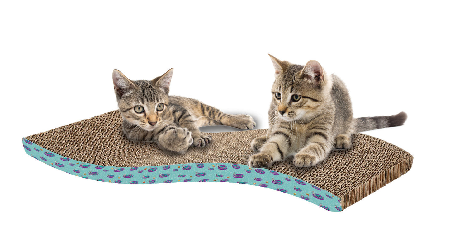 Simon's Corrugated Wave Cat Scratcher