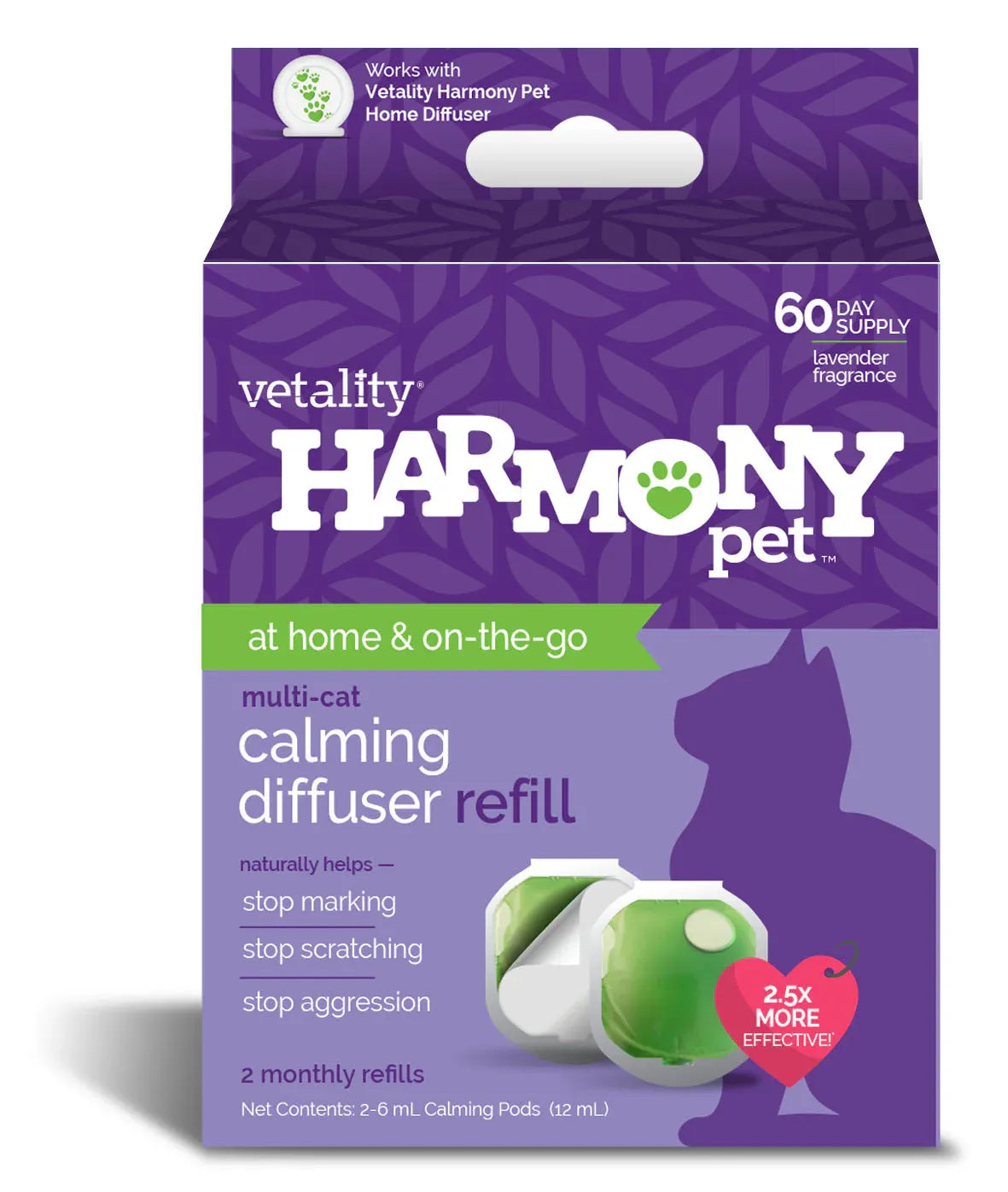 Vetality Harmony Pet Calming Diffuser Refill