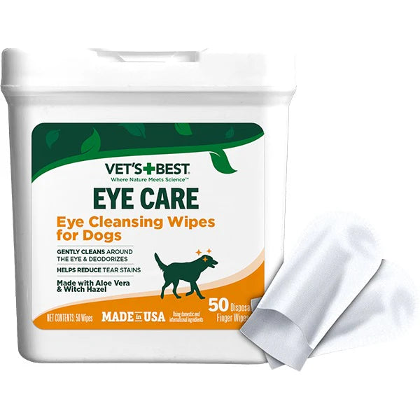 Vet's Best Eye Cleansing Wipes 50 count