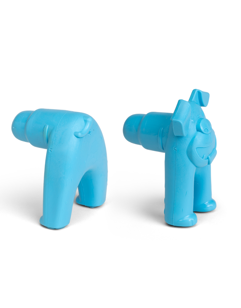 West Paw ZoGoFlex Toppl Stopper - Aqua Blue