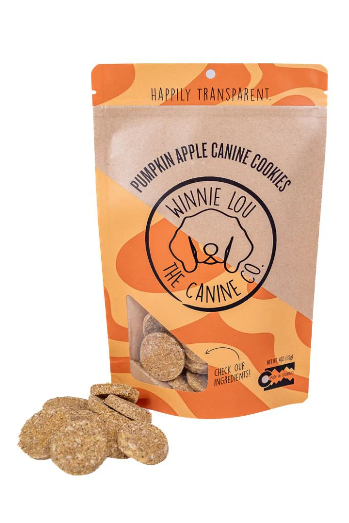 Winnie Lou Canine - Pumpkin Cookies 4oz