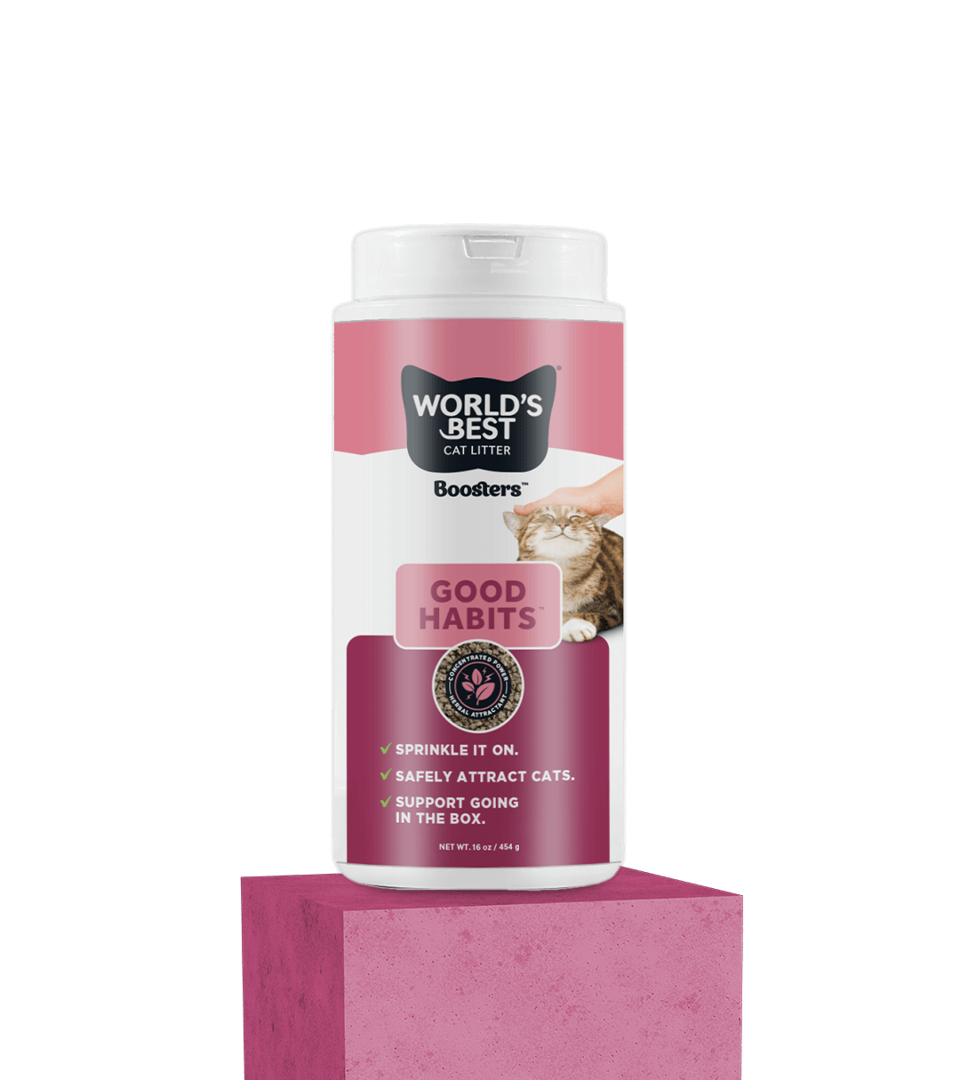 World's Best Cat Litter Booster Good Habits 510g