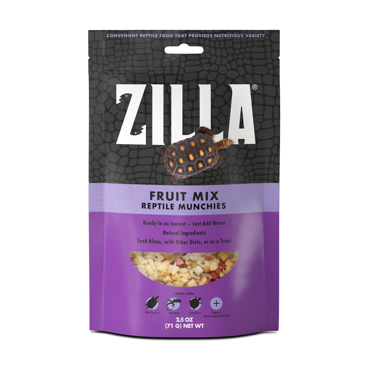 Zilla Reptile Munchies - Fruit Mix 2.5oz