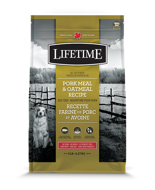 Lifetime Pork & Oatmeal 11.4kg