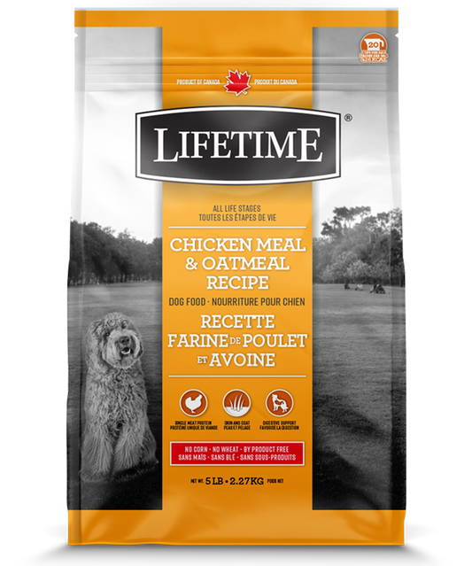 Lifetime Chicken & Oatmeal 2.5kg