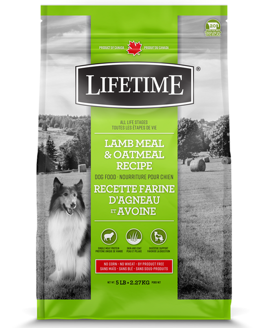 Lifetime Lamb & Oatmeal 2.5kg