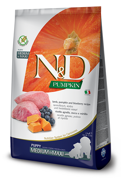 Farmina N&D Medium/Maxi Puppy - Lamb & Blueberry 26.4lb
