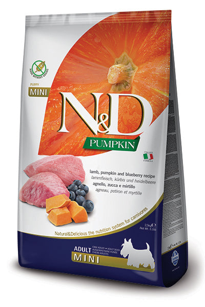 Farmina N&D Mini - Lamb & Blueberry 5.5lb
