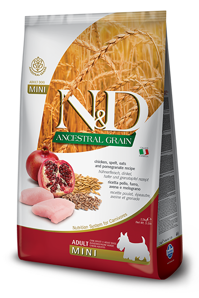Farmina N&D Ancestral Grain Mini Puppy - Chicken 5.5lb