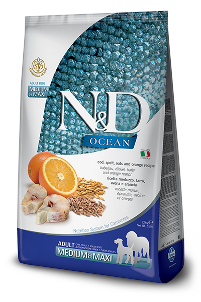 Farmina N&D Ancestral Grain Maxi - Cod 5.5lb
