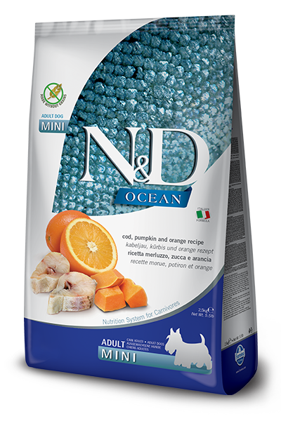 Farmina N&D Mini - Cod & Orange 5.5lb
