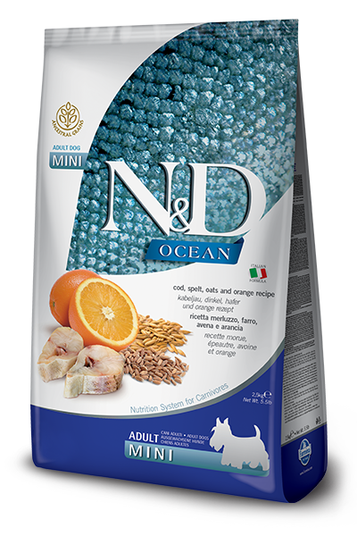 Farmina N&D Ancestral Grain Mini - Cod 5.5lb