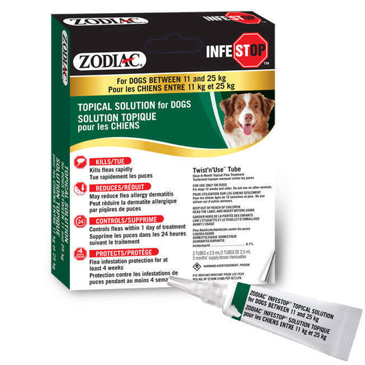 ZODIAC INFESTOP DOG 11KG-25KG