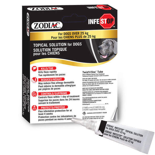 ZODIAC INFESTOP DOG OVER 25KG