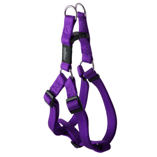 ROGZ STEP-IN HARNESS SMALL PURPLE REFLECTIVE