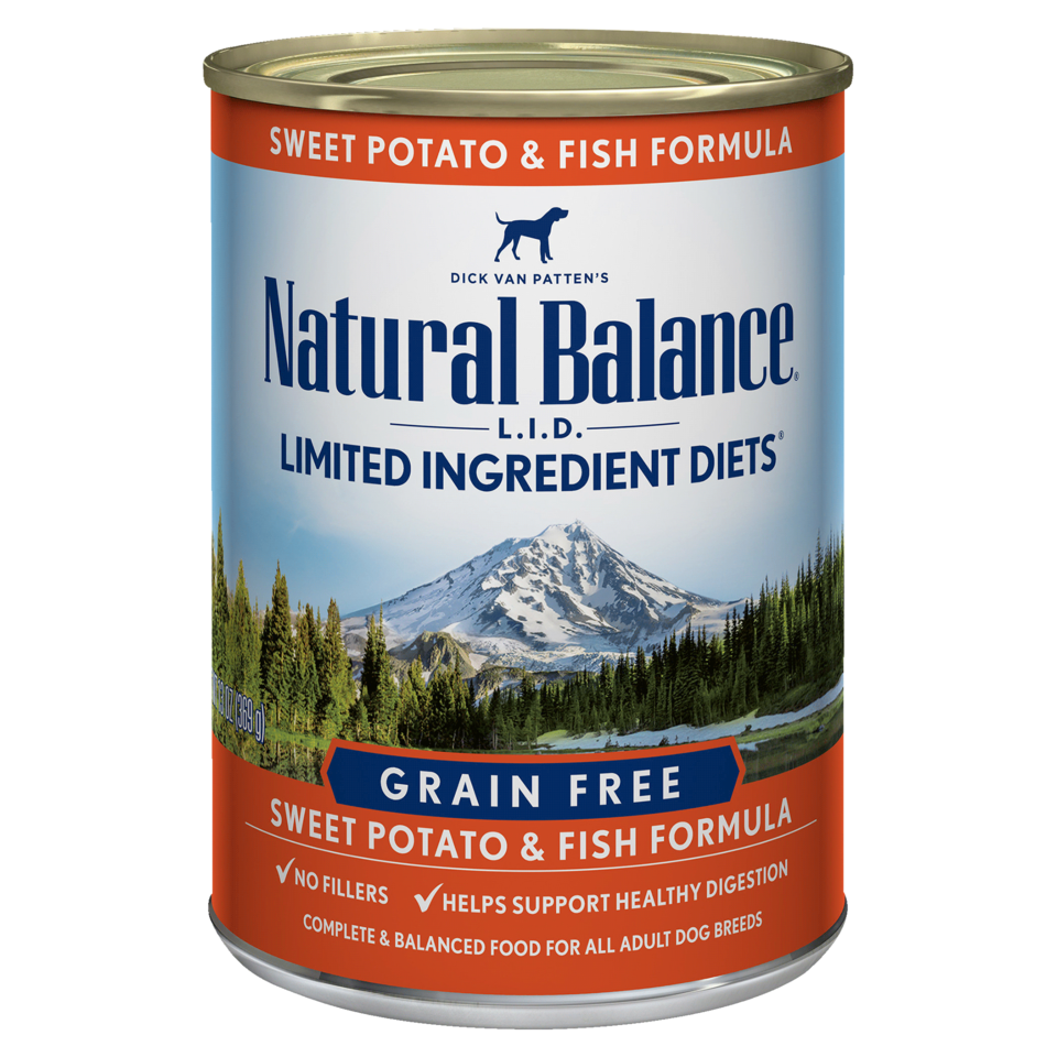 Natural Balance Can - Fish & Sweet Potato 13oz