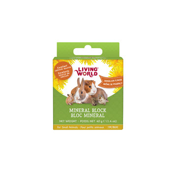 Living World Mineral Block - Dandelion 40g